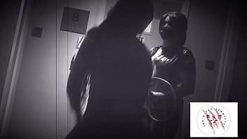 Preview 3 of Wwxx Com Hd - Exhibitionist Lochnessmama &amp_ Ivory Chanel In Hotel Hallway BDSM Scene