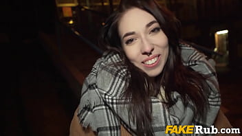 Preview 1 of Cuckold Amateus - Italian Broke Teen Lost And Fucks Stranger For Money