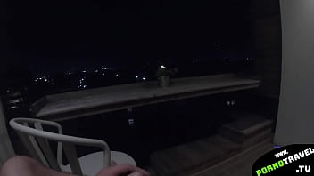 Preview 4 of Big Xxx4 - she suck my dick on the balcony