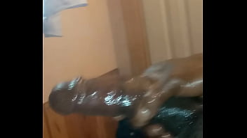 Preview 3 of Singapure Sex - Jacking My Big Oiled Chicolate Dick