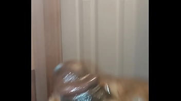 Preview 4 of Singapure Sex - Jacking My Big Oiled Chicolate Dick