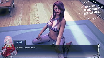 Preview 1 of Gangbang Squad Pickup - Erotic yoga. Porno game The DeLuca Family