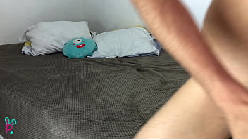 Preview 3 of Coll Garilhd - LATINO WITH HUGE COCK MASTURBATES WATCHING GAY PORN