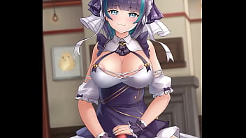Preview 1 of Wild Farm Girl Porn - Cheshire (Azur Lane)-Raw Fire!