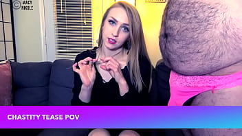 Preview 1 of Super Girl Power - Chastity Tease POV