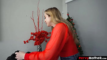 Preview 1 of Sudasudi Sex Video - PervyMother - Sweet Stepmom Extracts her Stepson&#039_s Jizz on the Couch