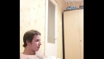 Preview 2 of Teeny Hd Porn - Gergely Moln&aacute_r - Masturbation during watching porn