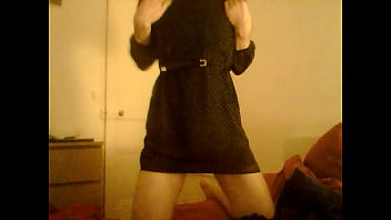 Preview 2 of Arabella Langford - The red crossdresser secretary is back
