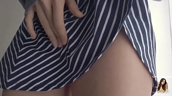 Preview 4 of Full Sex Sanny Leone - upskirt pussy no panties in public