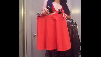 Preview 3 of Blode Big Tits - Shopping Stories #34 - Second Goodwill Store Trip Skirt Haul (You&#039_re Nuts!)