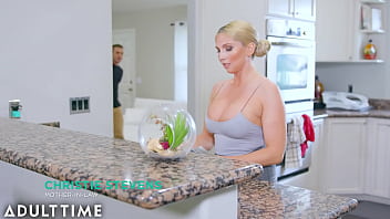 Preview 1 of Jv Xwh - ADULT TIME - Christie Stevens Uses NURU Gel To Slide Son-In-Law&#039_s Cock Inside Her MILF Pussy