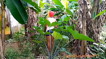 Preview 1 of 4k Piss - I was almost Caught by Neighbors with the Dick in my Sweet Anal - FREE Ver