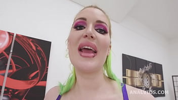 Preview 1 of Main Penat - She Directs her Own Scene: Alexxa Vice,  4on1,  ATOGM,  DAP,  Milk Stuff,  Gapes,  Wrecked Ass,  Almost ButtRose,  Squirt GIO1798