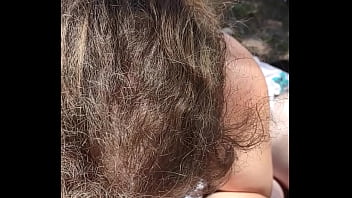 Preview 3 of Post Partum Preggo Sex - Outdoor blowjob