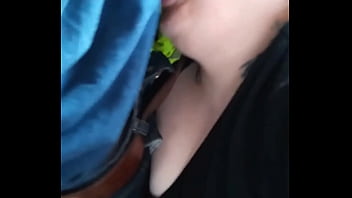 Preview 1 of Ki Anna Dior Nino Pilla Mom Boob - Chubby gets facial while ppl watch