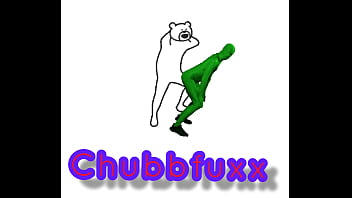 Preview 1 of Explicit Sex Tv - Chubbfuxx fux 10inch lynx dildo solo