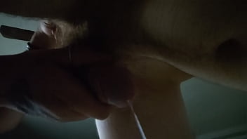 Preview 2 of Ala Polish Painthose Mature - Prostate play and cumshot