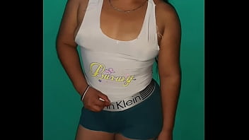 Preview 1 of Tits Beautiful - Que les parece esta chiquita esposa infiel muy caliente y cachonda pervertida