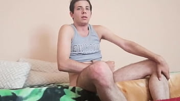 Preview 2 of Good Horny Hitchhiker - Gergely Moln&aacute_r - Instead of doing my homework I jerked off