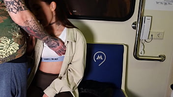 Preview 2 of Talugu Mp3 Songes Wap Nat - Publicly sucked and allowed herself to be fucked in the train car!