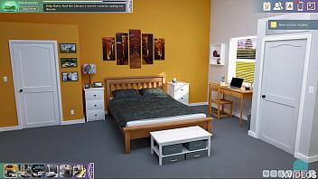 Preview 4 of Police Force Servant - LUST ACADEMY #103 &bull_ Having a bit of sexy fun in the bed