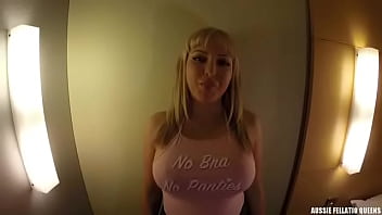 Preview 1 of Man Pubs - 10.Minute.Blowjob.Challenge AussieFellatioQueens.Bella.Bangz.