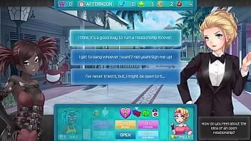 Preview 3 of Lesbain Doctor And Girl - HuniePop 2: Double Date | Ep.13 - Third Times the Charm