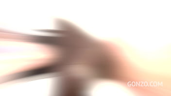 Preview 3 of Chloroformed Beauties 4 - Megan Inky Vs Freddy Gong 1on1 interracial BBC anal with fisting and 2 cumshots SZ2696