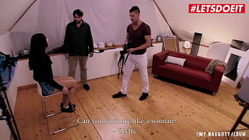 Preview 1 of Gabriel Soto Xxx Video - MY NAUGHTY ALBUM - Morgan Rodriguez and Thomas J. - Czech Girl Has Her First Sex Shooting