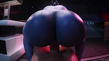 Preview 2 of Hd Big Ass Seduce - Liara&#039_s Big Booty Rides A Cock - (Spluckytama)