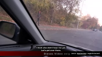 Preview 1 of Lesbian Teen Sex Playing Game - MILF IN PUBLIC: German Slut Lady Paris Banged Beside Main Road (Berlin OUTDOOR)! StevenShame.dating