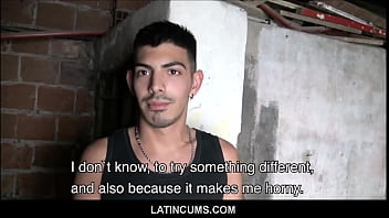 Preview 1 of Anam Sikir - LatinCums.com - Skinny Amateur Latin Twink Paid Cash To Fuck Stranger POV