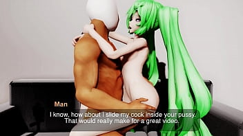 Preview 4 of Db 69net - Miku Casting Couch | Part 2