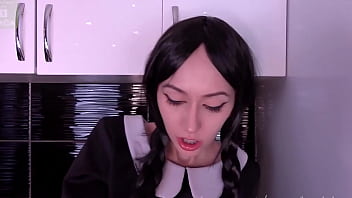 Preview 1 of Aishan Porn Vedio - Purple Bitch gets cucumber in asshole