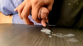 Preview 3 of Www Sex Shakeela - Thick Creamy White Cumshot in Slow Motion Indian Teen Boy