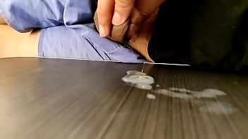 Preview 4 of Www Sex Shakeela - Thick Creamy White Cumshot in Slow Motion Indian Teen Boy
