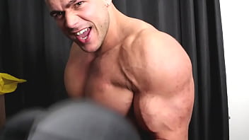 Preview 2 of Best Fit - Dumbells smoking hunk