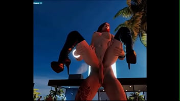 Preview 4 of Khait Sex - La Leo Femboy 3d Movie #1 (April 2021)