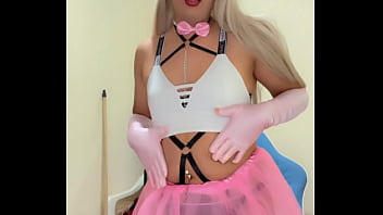Preview 1 of Xpvod Hd - Transexual rosadita linda con tetas ricas