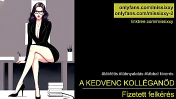 Preview 2 of Horny Seex - A kedvenc koll&eacute_ganőd - l&aacute_bf&eacute_tis - magyar audio