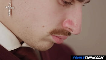 Preview 1 of Madurai Muslim Sex - FamilyTwink - Catholic Boy Ryan Jacobs Punished by Father Teddy Torres