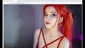 Preview 4 of Pron Bd Com - red headed cosplay slut sucks bad dragon dildo dry