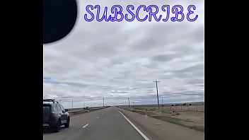 Preview 1 of Lana Xxx Hd - Sexy Ebony Couple Has Fun on Highway During Birthday Drive (Preview) KuroYukiExperience