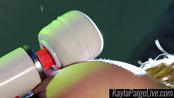 Preview 2 of African Hospital Hot Sex Pron - Big Breasted Hottie Kayla Paige Has A Delicious Solo With Her Hitachi!