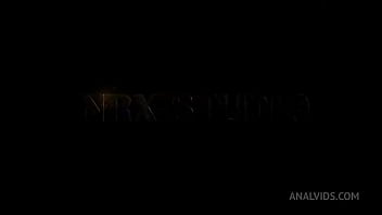Preview 1 of Xxx Neutron - First Triple Anal Penetration (TAP) with skinny Ekaterina Smit NRX111