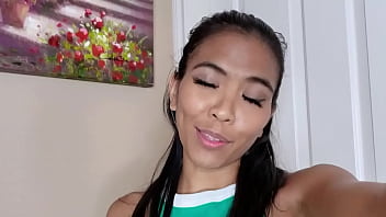 Preview 2 of Free Sex Videscom - Long Haired Asian Jada Kai Sucks Her Man Every Day During Quarantine