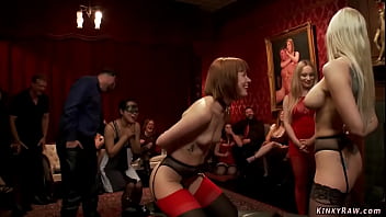 Preview 1 of Czech Germany - Slaves slapping each other at party