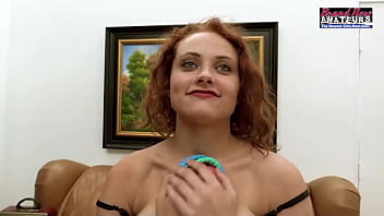 Preview 1 of Booobs Mom - Horny Ginger Luna Parish Masturbates And Stuffs Her Twat With A Dildo!
