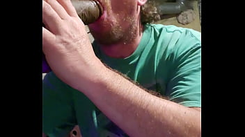 Preview 3 of Strapon Pegging Guy - Myself with bbc toy