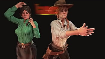 Preview 2 of Carmen Cantina - Upcoming animation introMary : YadasfmSadie : MinitivSFM#SFM #western #rdr2 #sadieadler #marylinton